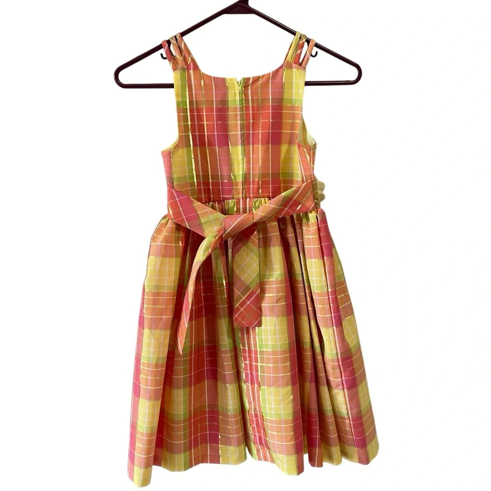 Bonnie Jean plaid Dress size 8‎